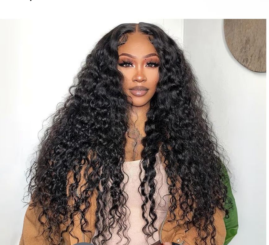 Wear and go glueless wig human hair